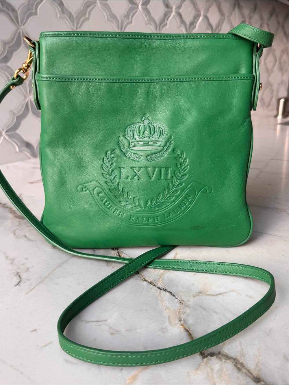 Green RL crossbody